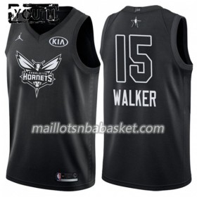 Maillot Enfant Charlotte Hornet Kemba Walker 15 2018 All Star Jordan Brand Noir Swingman